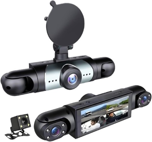 Channel dashcam 360 1080p - 360°,